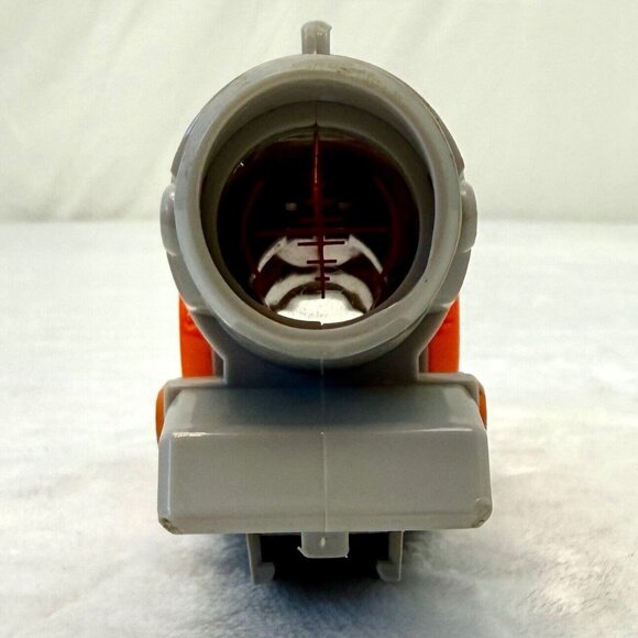 Nerf Zombie Strike Clear Shot Targeting Scope 2009 Gray Orange - Picture 3 of 9